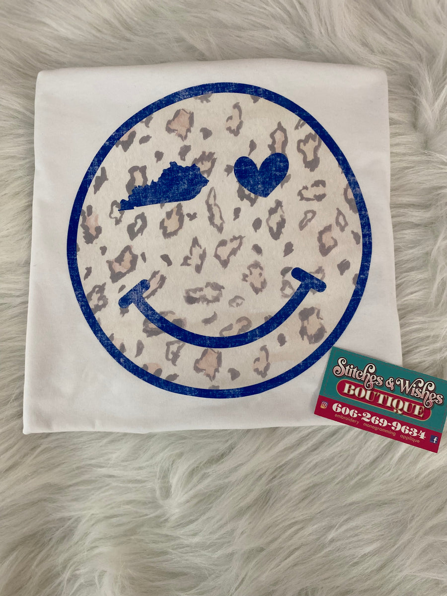 Kentucky Smily Face Stitches and Wishes Boutique