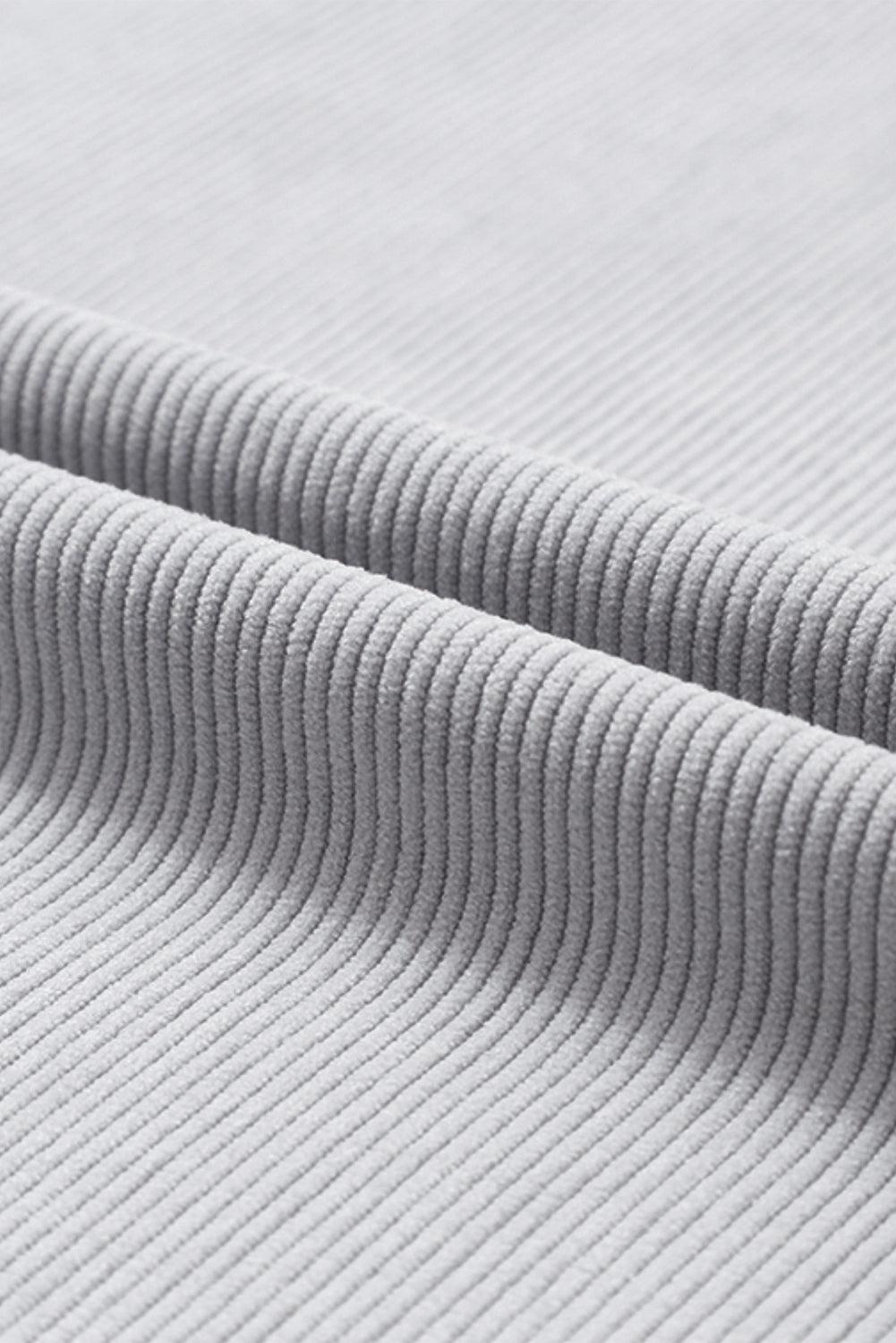 Grass Green Rib Knit Drop Shoulder Oversized Sweatshirt