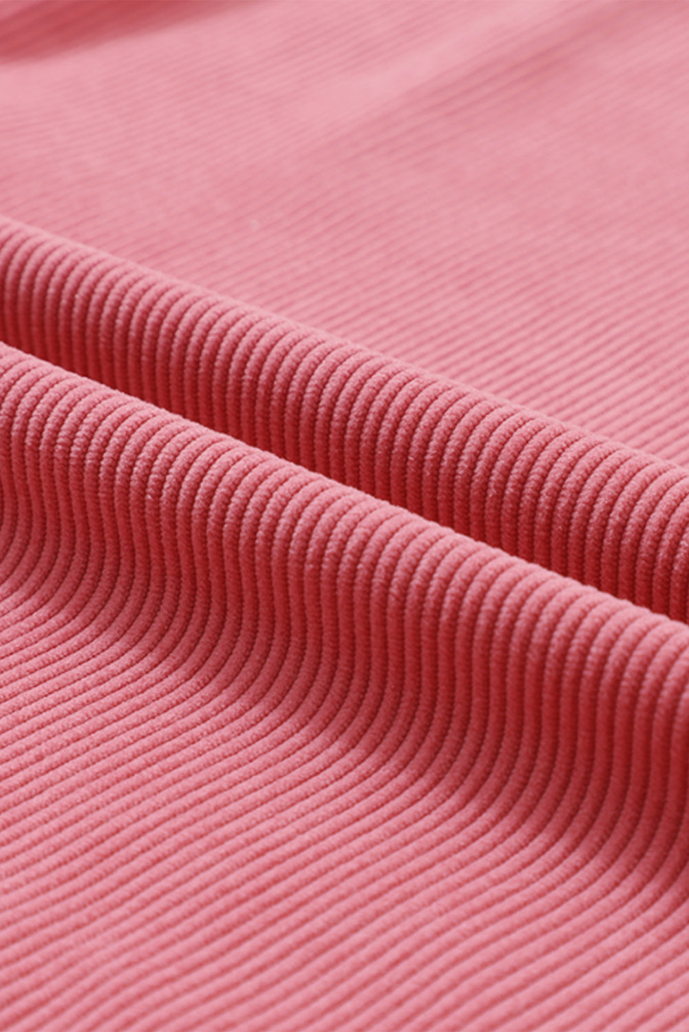 Grass Green Rib Knit Drop Shoulder Oversized Sweatshirt