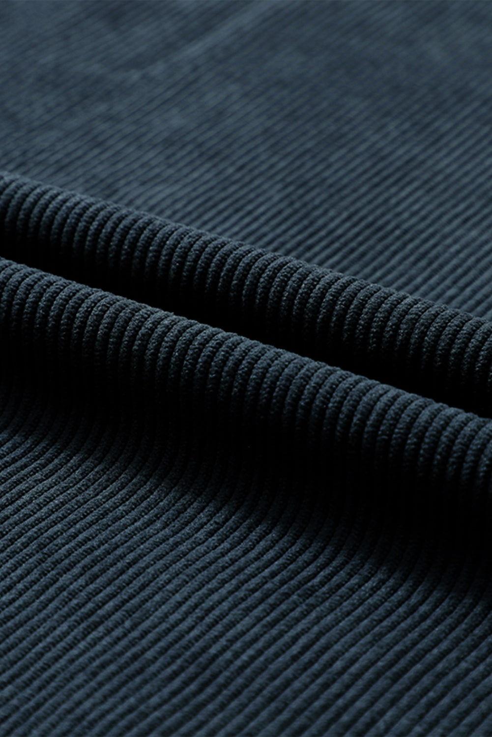 Grass Green Rib Knit Drop Shoulder Oversized Sweatshirt