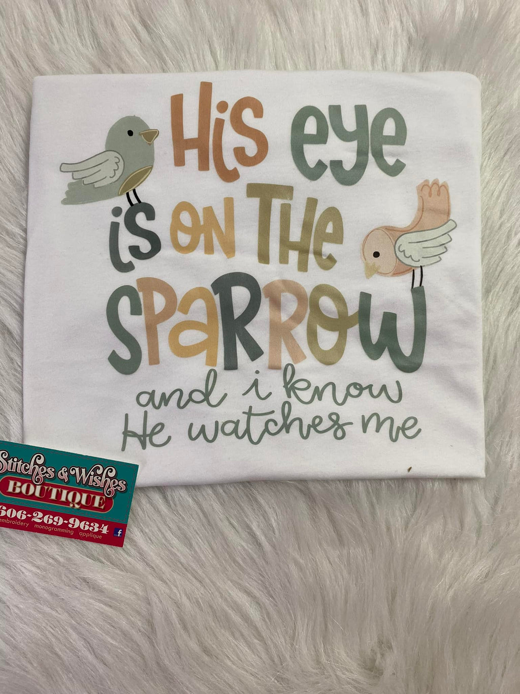 HIS EYE IS ON THE SPARROW