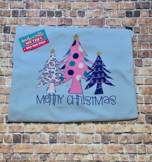 Merry Christmas with Trees T-Shirt
