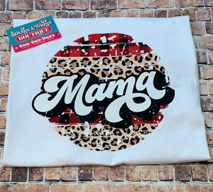 Mama Cheetah and Buffalo Plaid
