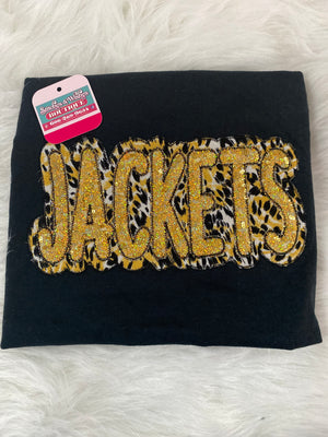 Jackets Cheetah Embroidery