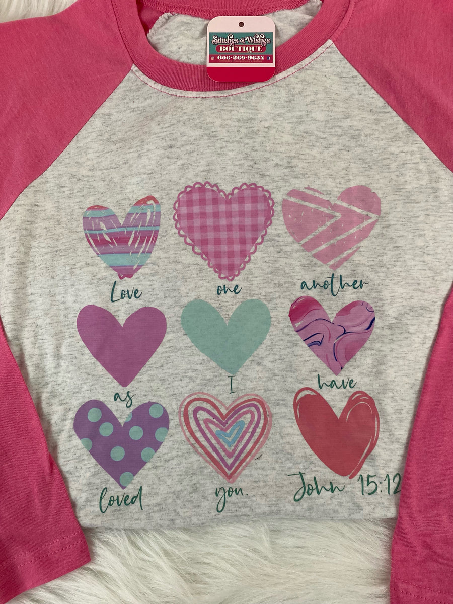 Love One Another Stitches and Wishes Boutique