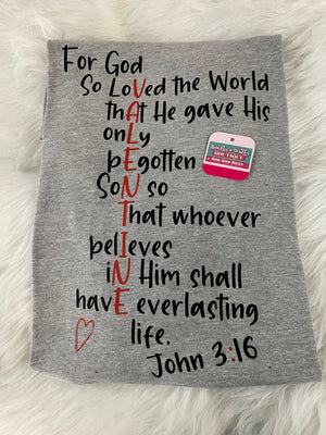 For God So Loved The World
