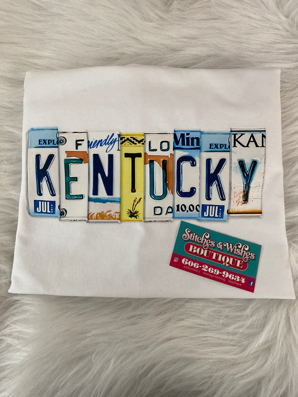 Kentucky License Plate T-Shirt