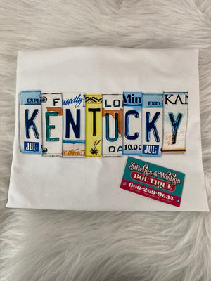Kentucky License Plate T-Shirt