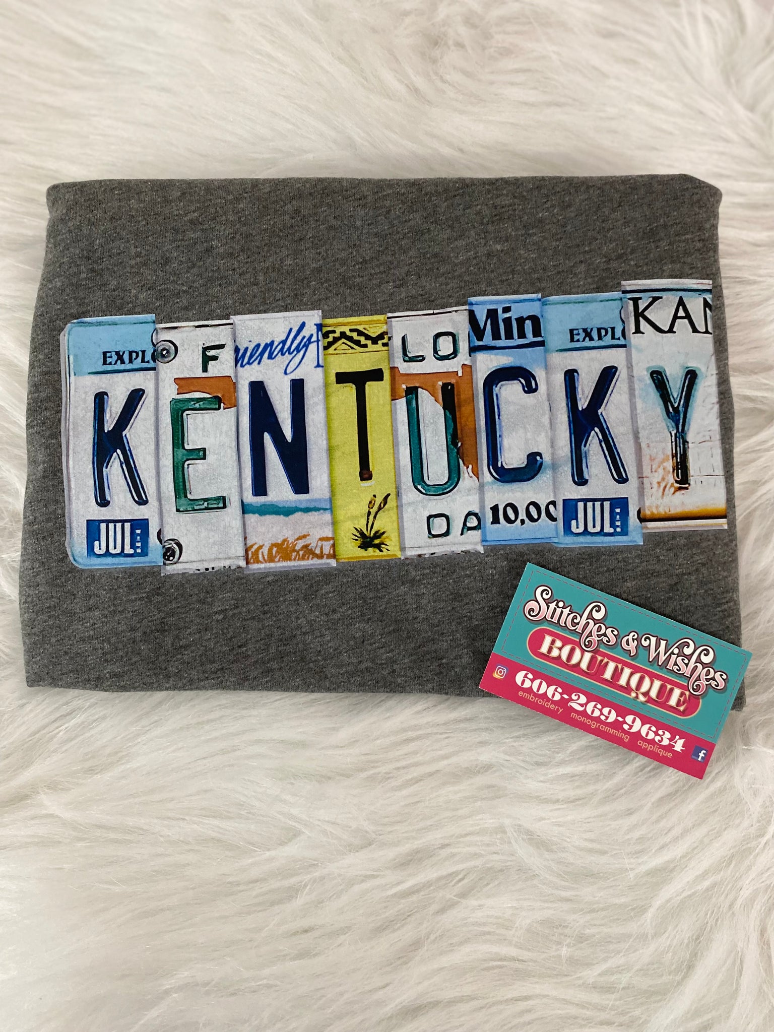 Kentucky License Plate T-Shirt