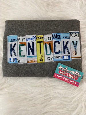 Kentucky License Plate T-Shirt