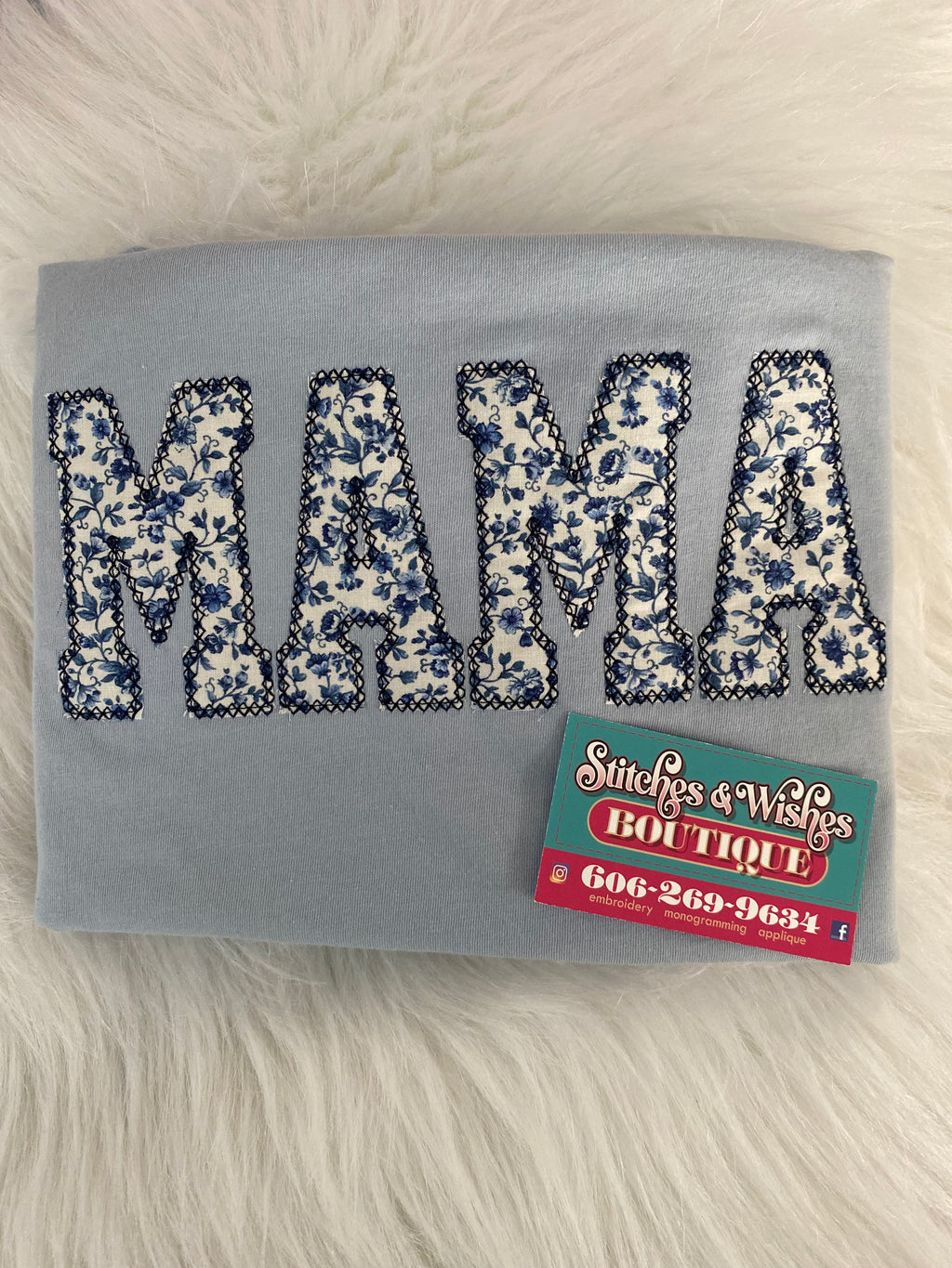 MAMA Applique t-shirt