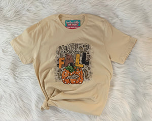 Hello Fall Short Sleeve