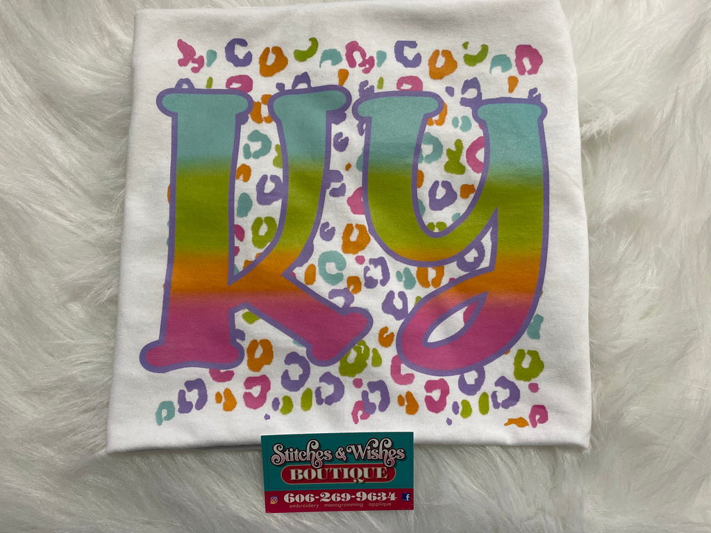 KY multi color cheetah