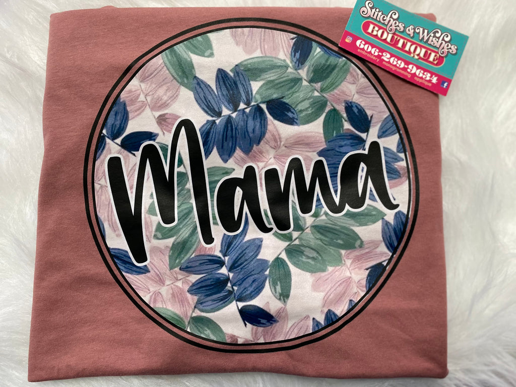 Mama Mauve t-shirt