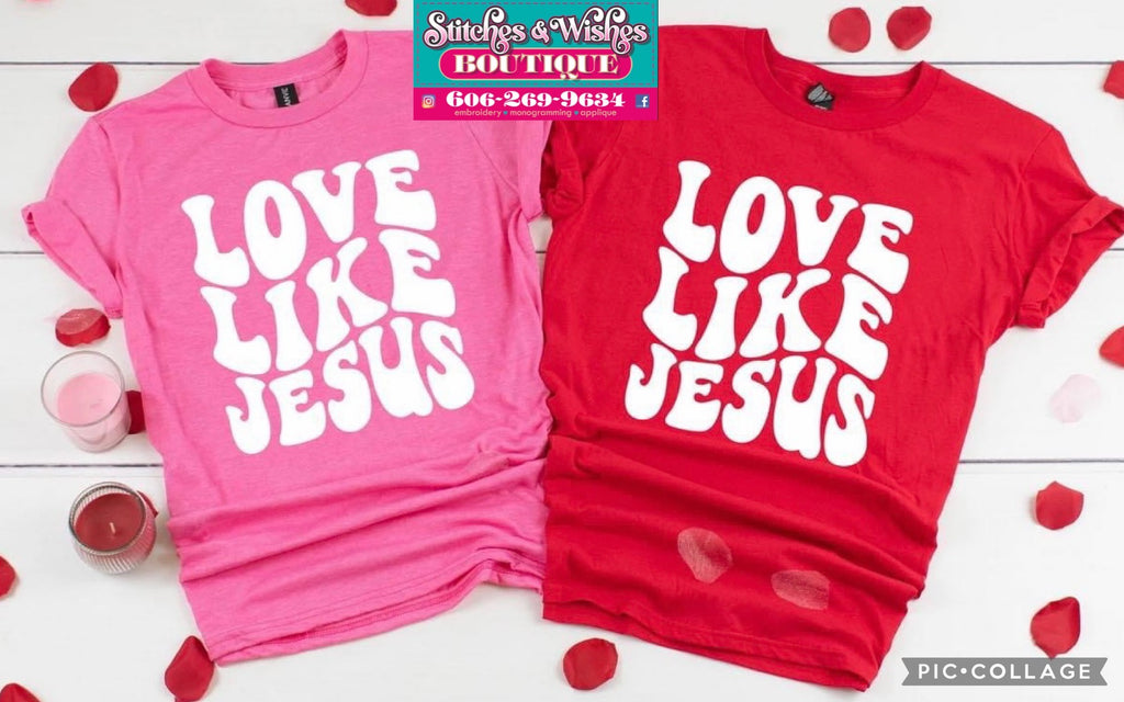 Love Like JESUS Retro T-Shirt
