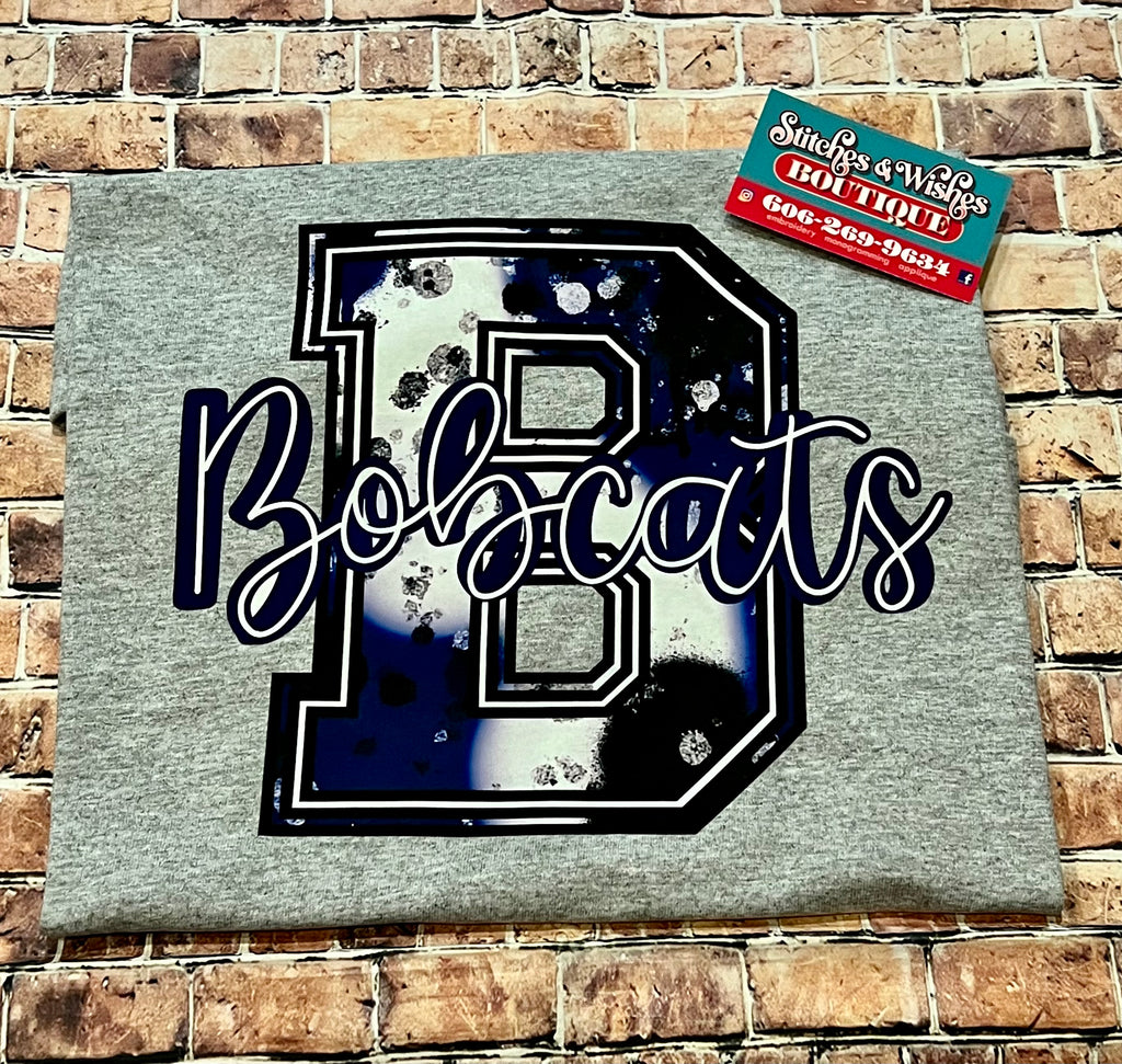 Bobcats Paint Splatter