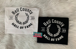 Bell County Hall of Fame Crewneck T-Shirt Full Size