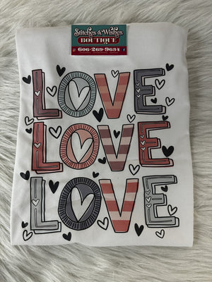 Love Love Love Short Sleeve